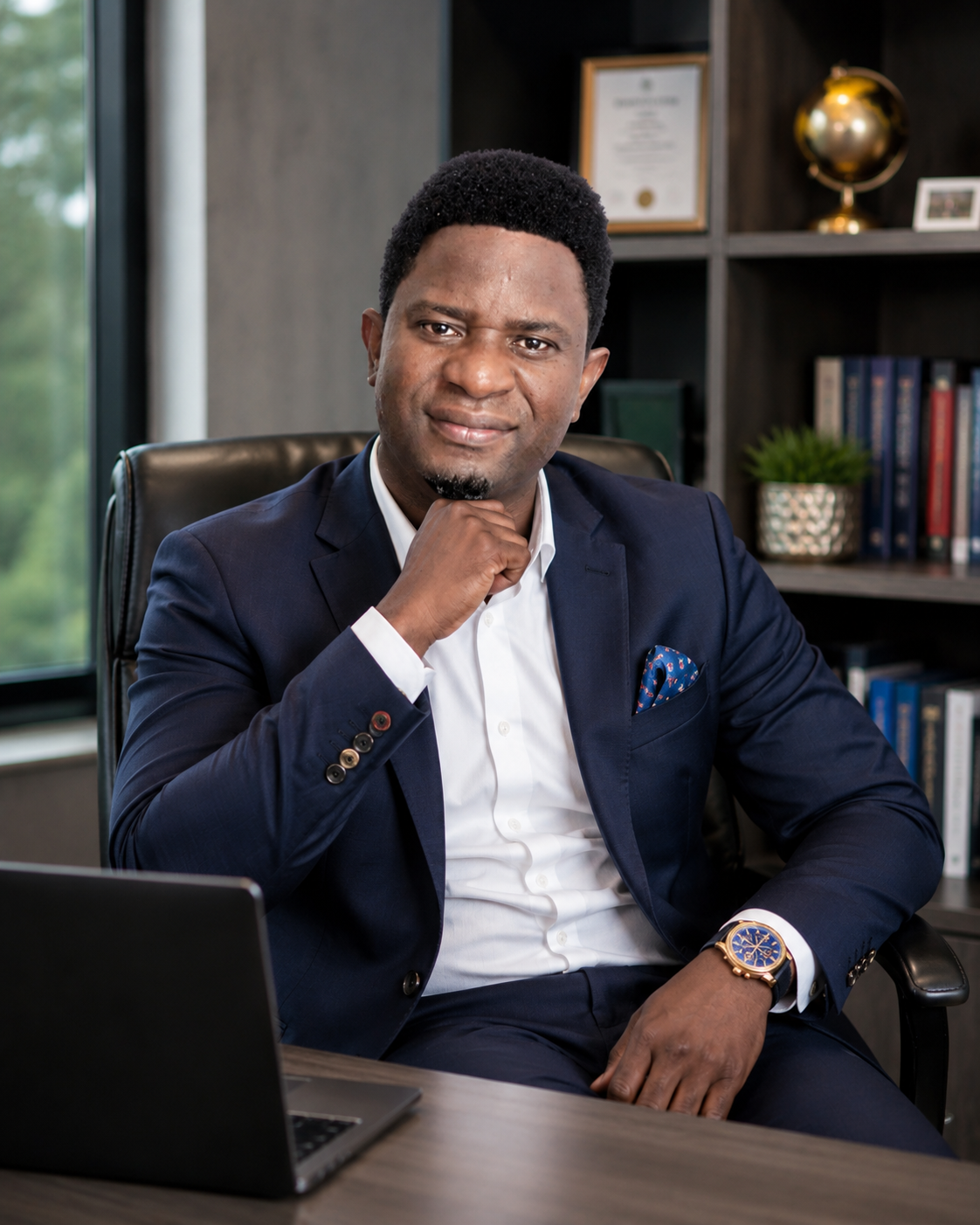 Olakunle Obademi, founder of ZION Youth
